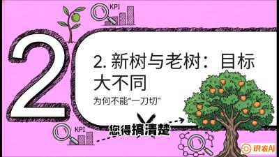 第3节：【春肥策略】开春底肥：新树&ldquo;扩版图&rdquo;，老树&ldquo;点引擎&rdquo;，课程：《柑橘底肥&ldquo;翻身账&rdquo;：从改土到高产的实战全书》