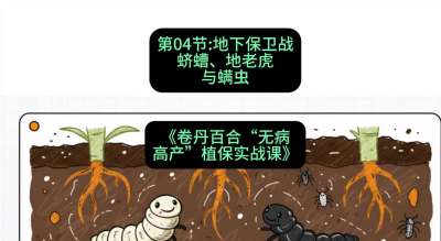 第04节：地下保卫战&mdash;&mdash;蛴螬、地老虎与螨虫 ，课程：《卷丹百合&ldquo;无病高产&rdquo;植保实战课》#识农AI
