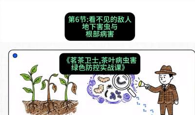 第06节：看不见的敌人&mdash;&mdash;地下害虫与根部病害，课程：《茗茶卫士&mdash;&mdash;茶叶病虫害绿色防控实战课》#识农AI